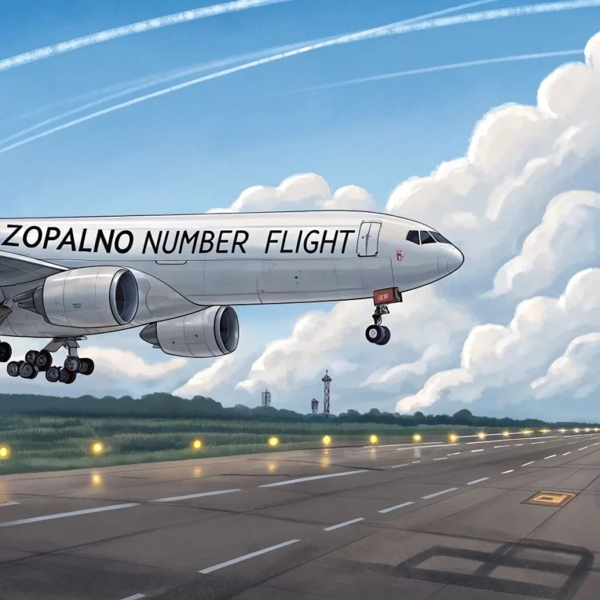 zopalno number flight
